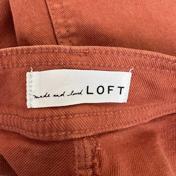 LOFT Blush colored Welt Pocket Shorts Size 14 - Picture 6 of 10